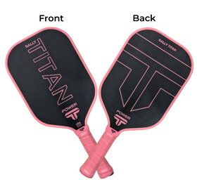 Titan Power 14MM | Thermoformed Unibody Construction | Foam Injected Walls | T700 Titan Carbon Friction Surface | Pink