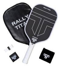 Titan Power 14MM | Thermoformed Unibody Construction | Foam Injected Walls | T700 Titan Carbon Friction Surface | White