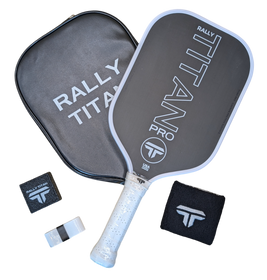 Titan Pro 16MM | Thermoformed Unibody Construction | Foam Injected Walls | T700 Titan Carbon Friction Surface | White with Black Accents