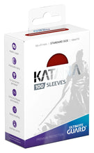 Card Sleeves: Katana Sleeves Standard Size Red (100ct)