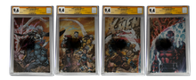 [TRIPLE SIGNED CGC YELLOW LABEL 4 PACK FOIL] X-Men 1991 #1 Facsimile Jim Lee | Claremont |  Williams Cover Var [Set #3]