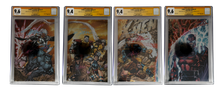 [TRIPLE SIGNED CGC YELLOW LABEL 4 PACK FOIL] X-Men 1991 #1 Facsimile Jim Lee | Claremont |  Williams Cover Var [Set #2]