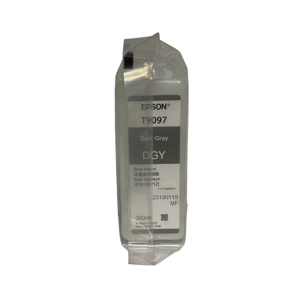 New, Pre-Owned - Epson T9097 Dark Gray Ink Cartridge