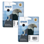 New, Pre-Owned -  - 2 Pack Epson T007 Black Ink Cartridges