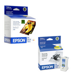 New, Pre-Owned - Epson T028 Black T029 Color Ink Cartridges