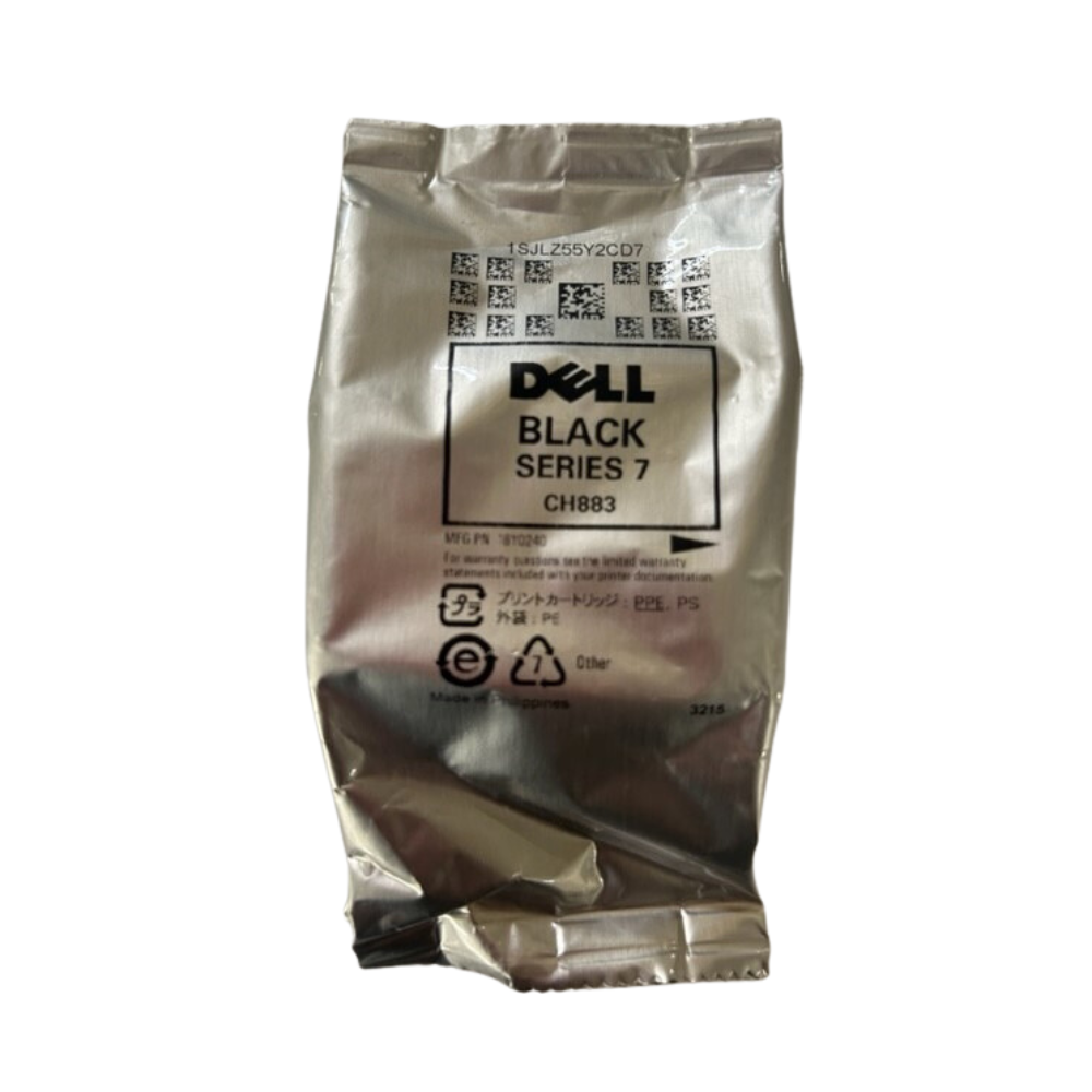 New, Pre-Owned - Dell Series 7XL Black Ink Cartridges