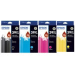 New, Pre-Owned - Epson 39XL High Yield Tri-Color Ink Cartridge, C13T04L996 - 4-Pack