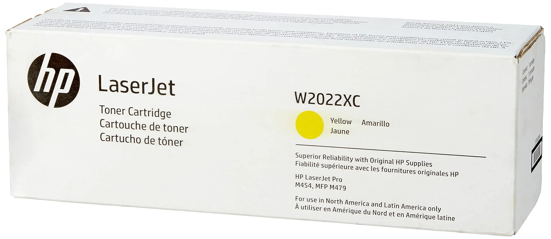 New, Pre-Owned - HP W2022XC High Yield Yellow Toner Cartridge