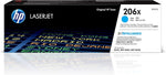New, Pre-Owned - HP 206X High-Yield Cyan Laser Toner Cartridge, W2111X
