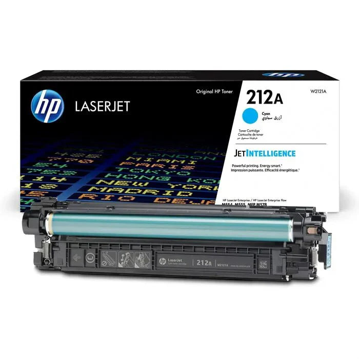 New, Pre-Owned - HP 212A Standard Yield Cyan Toner Cartridge, W2121A
