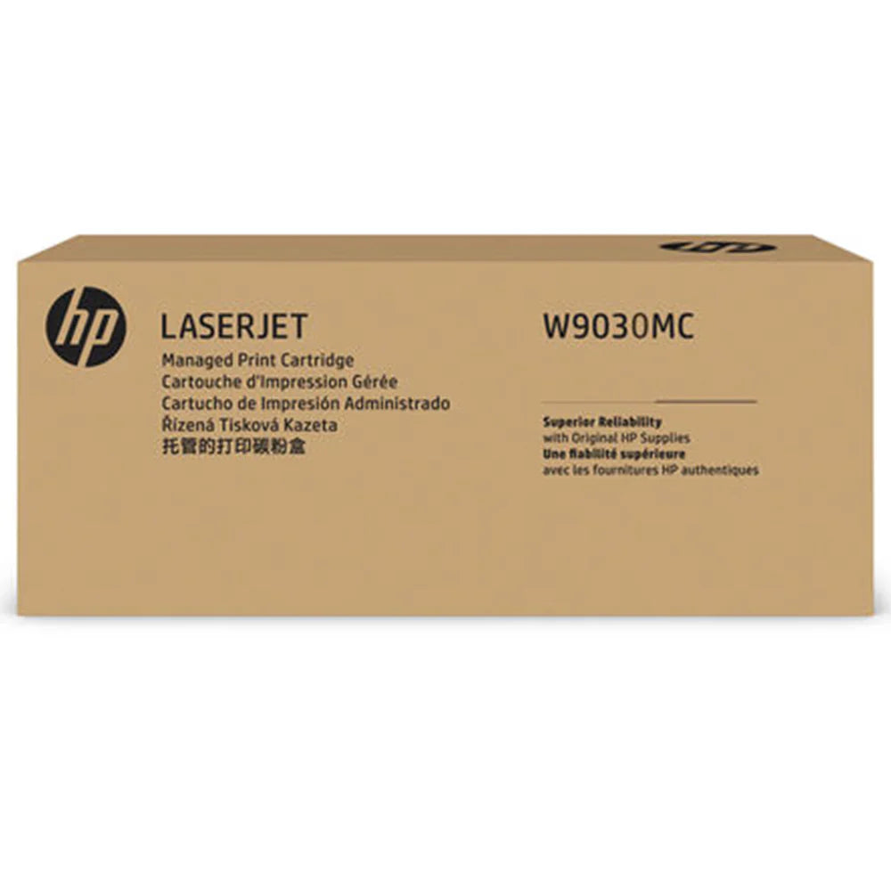 New, Pre-Owned - HP W9030MC Black High Yield Toner Cartridge