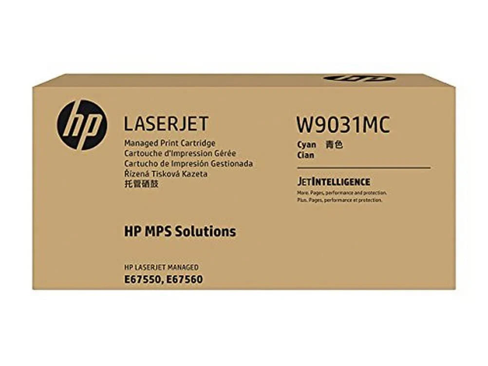 New, Pre-Owned - HP W9031MC Cyan High Yield Toner Cartridge