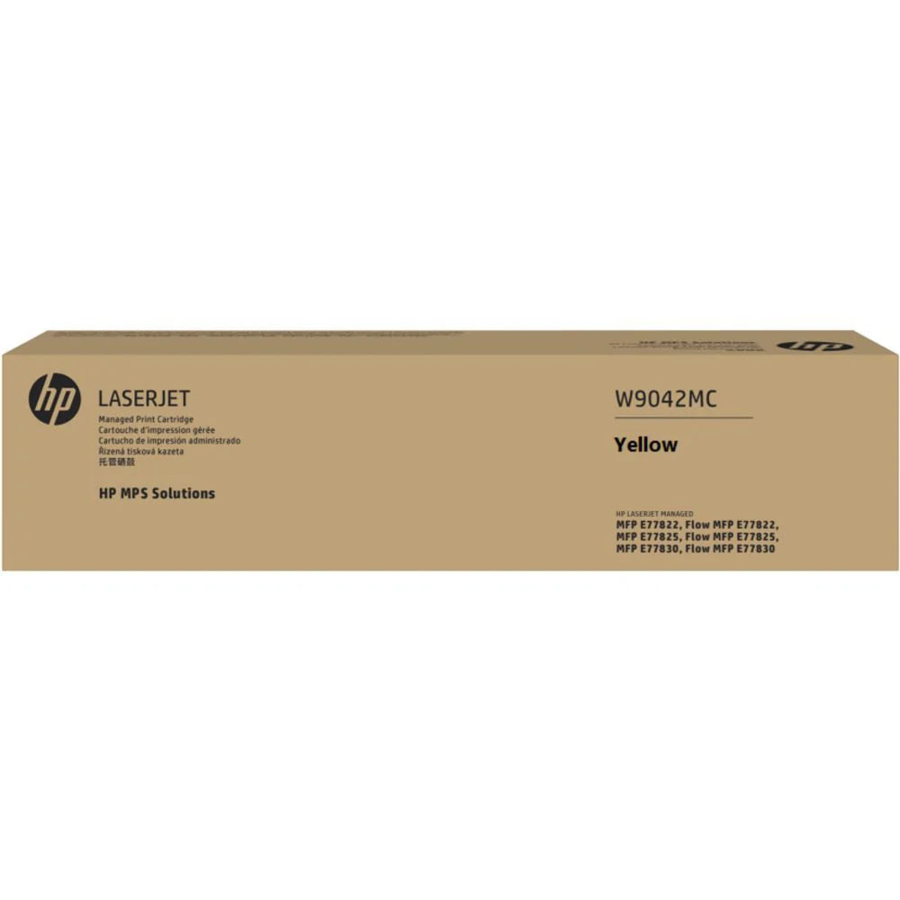 New, Pre-Owned - HP W9042MC High-Yield Yellow LaserJet Toner Cartridge