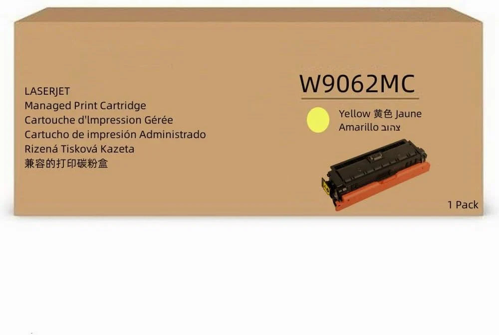 New, Pre-Owned - HP W9062MC Yellow LaserJet Toner Cartridge