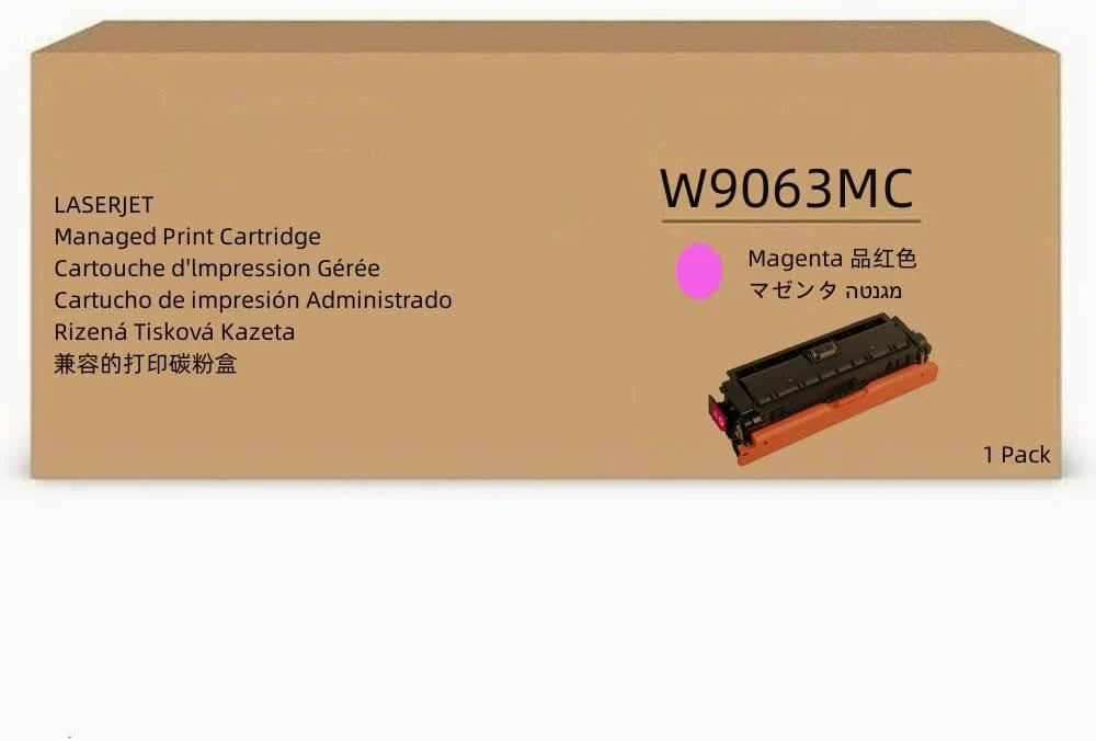 New, Pre-Owned - HP W9063MC Magenta LaserJet Toner Cartridge