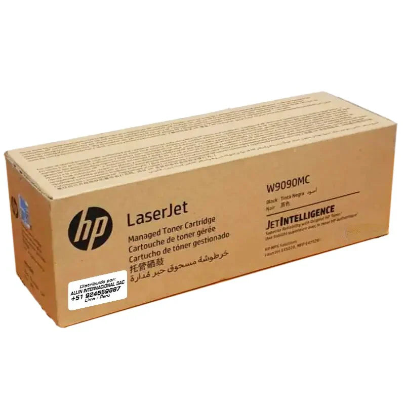 New, Pre-Owned - HP W9090MC High Yield Black Toner Cartridge
