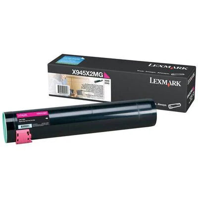 New, Pre-Owned - Lexmark X945X2MG High Yield Magenta Toner Cartridge