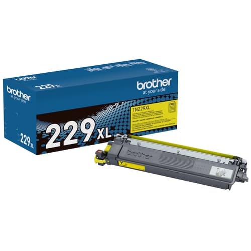 New, Pre-Owned - Brother TN-229XL High Yield Yellow Toner Cartridge