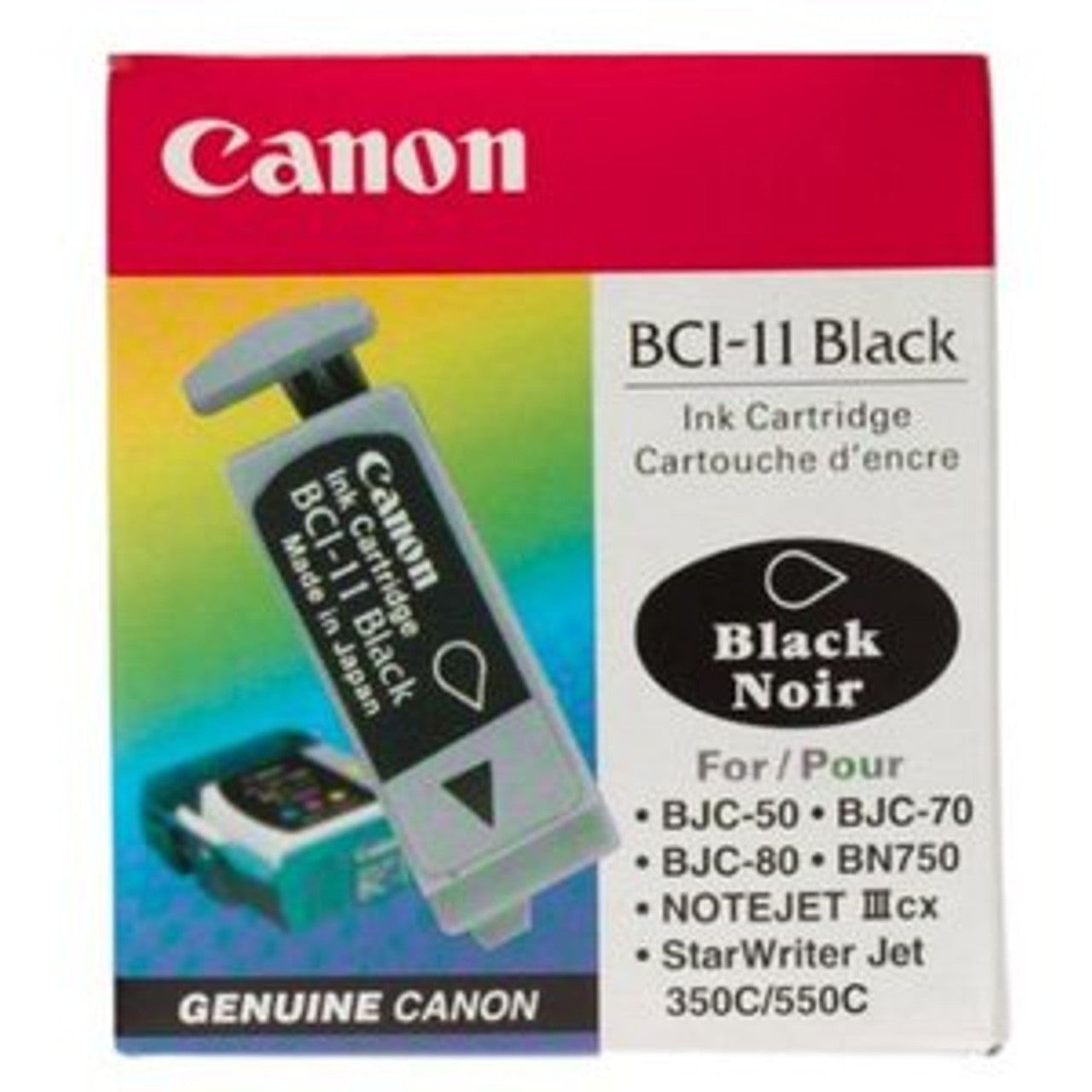 New, Pre-Owned - Canon BCI-11 Black Ink Cartridge-3 Pack