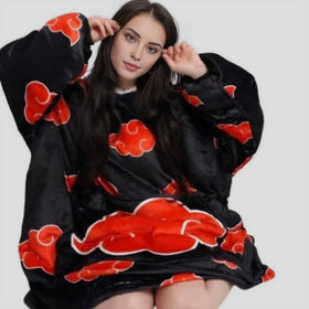 naruto  Akatsuki Blanket Hoodie