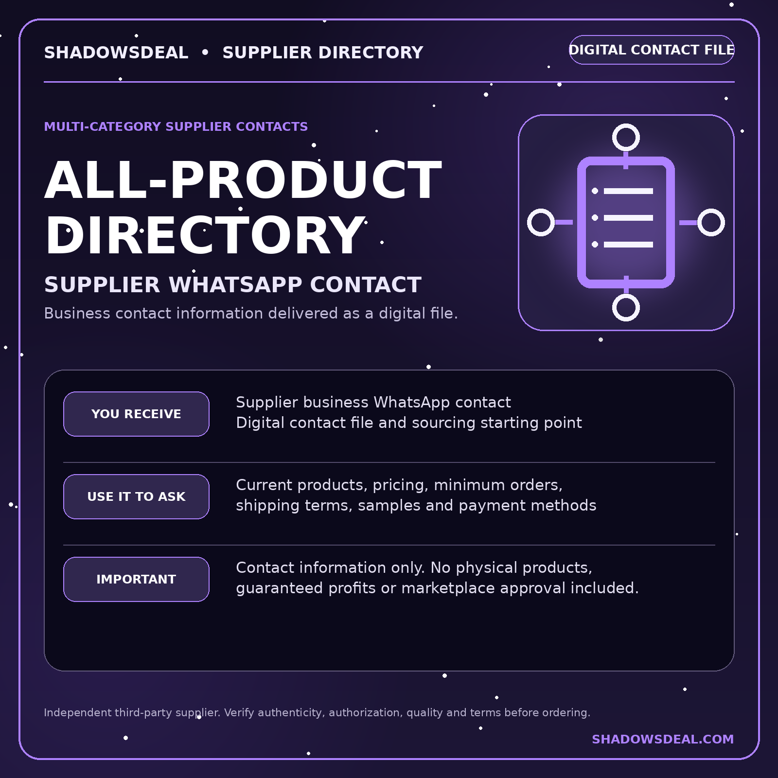 Supplier outreach WhatsApp and email templates for resellers