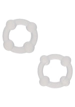 Alpha Liquid Silicone Double Stacker Rings