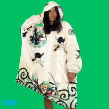 Zoro One Piece Wearable Blanket Hoodie for Kids & Adults | OLM Toys