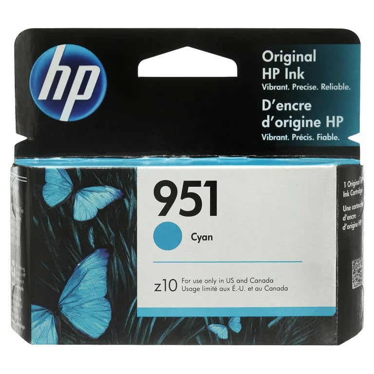New, Pre-Owned - HP 951 (CN050AN) Cyan Ink Cartridge