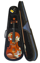 Rozanna's Song Bird Violin Outfit | Robin Egg Blue Pearl Tuners & Brazilwood Bow