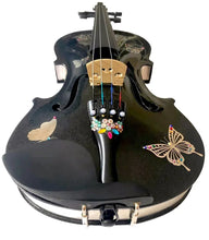 Rozanna's Metallic Butterfly Bling Black Violin Outfit