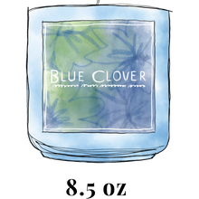 Blue Clover Candle bougie parfumée by Flowering Pharmacy®