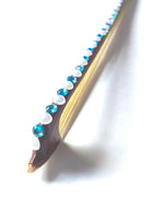 Rozanna's Blue Bling Violin Bow