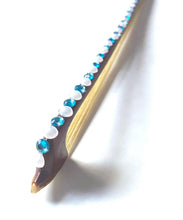 Rozanna's Blue Bling Violin Bow