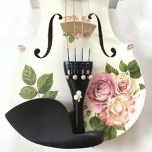 Rozanna's Rose Delight Violin Outfit | Pearl Fine Tuners & Carbon Fiber Bow