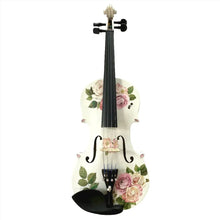 Rose White 1/2 Violin Outfit