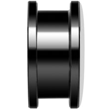 Black Red Distressed Star Black Anodized Screw Fit Plug Set 18mm