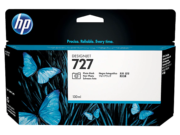 New, Pre-Owned - HP 727 130mL (B3P23A) Photo Black Ink Cartridge