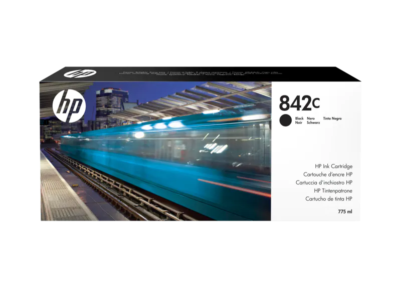 New, Pre-Owned - HP 842C 775-ml Black PageWide  Ink Cartridge