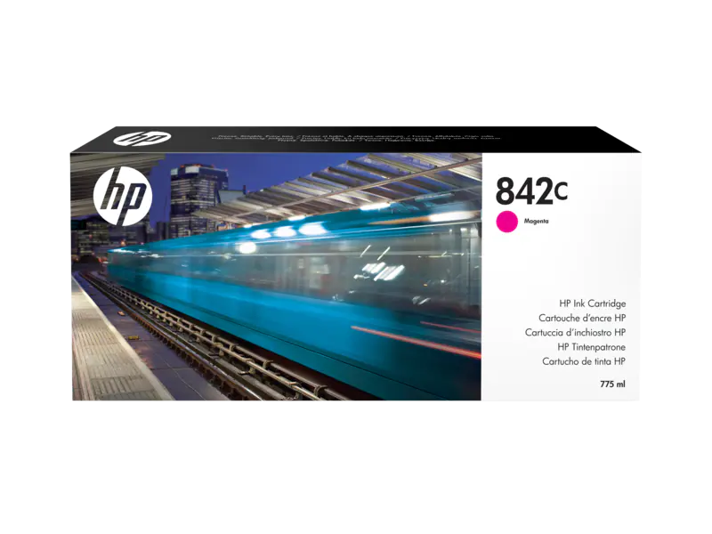 New, Pre-Owned - HP 842C 775-ml Magenta PageWide Ink Cartridge
