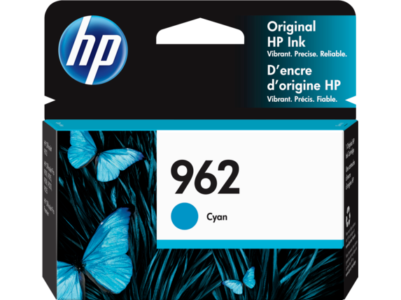 New, Pre-Owned - HP 962 (3HZ96AN) Cyan Ink Cartridge