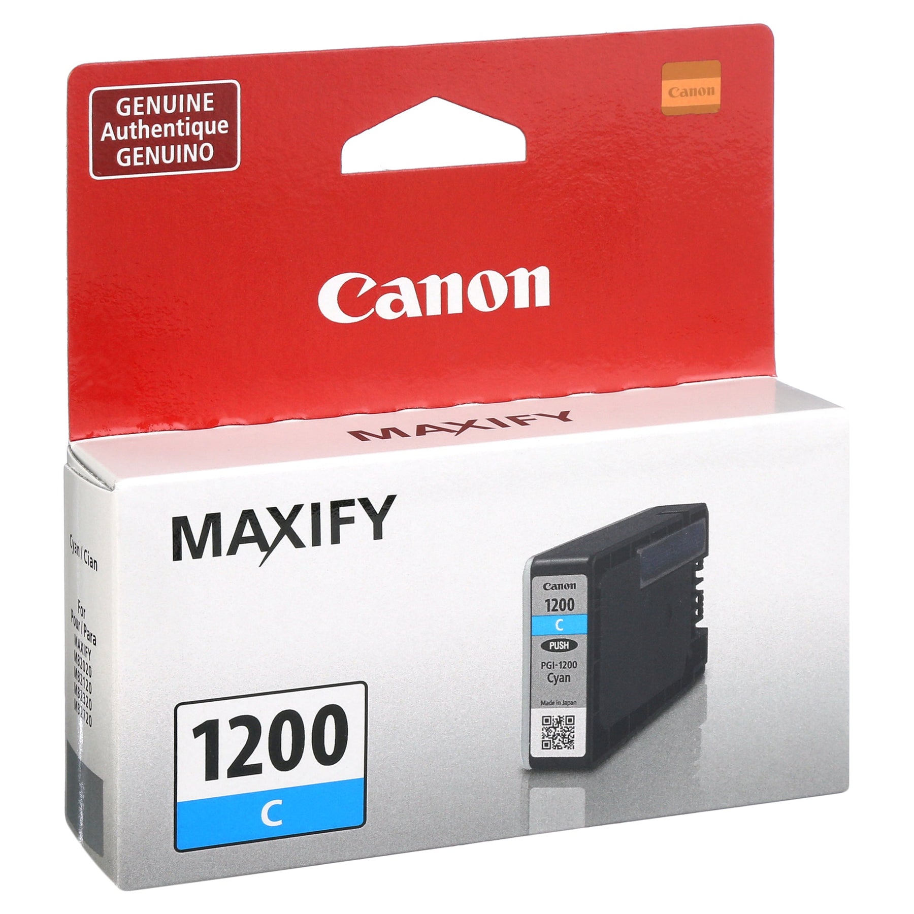 New, Pre-Owned - Canon PGI-1200 Standard Yield Cyan Ink Cartridge