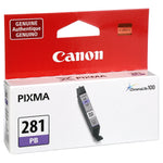 New, Pre-Owned - Canon CLI-281 Standard Yield Photo Blue Ink Cartridge