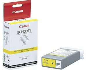 New, Pre-Owned - Canon BCI-1302Y (BCI-1302) 130-ml Yellow Inkjet Cartridge
