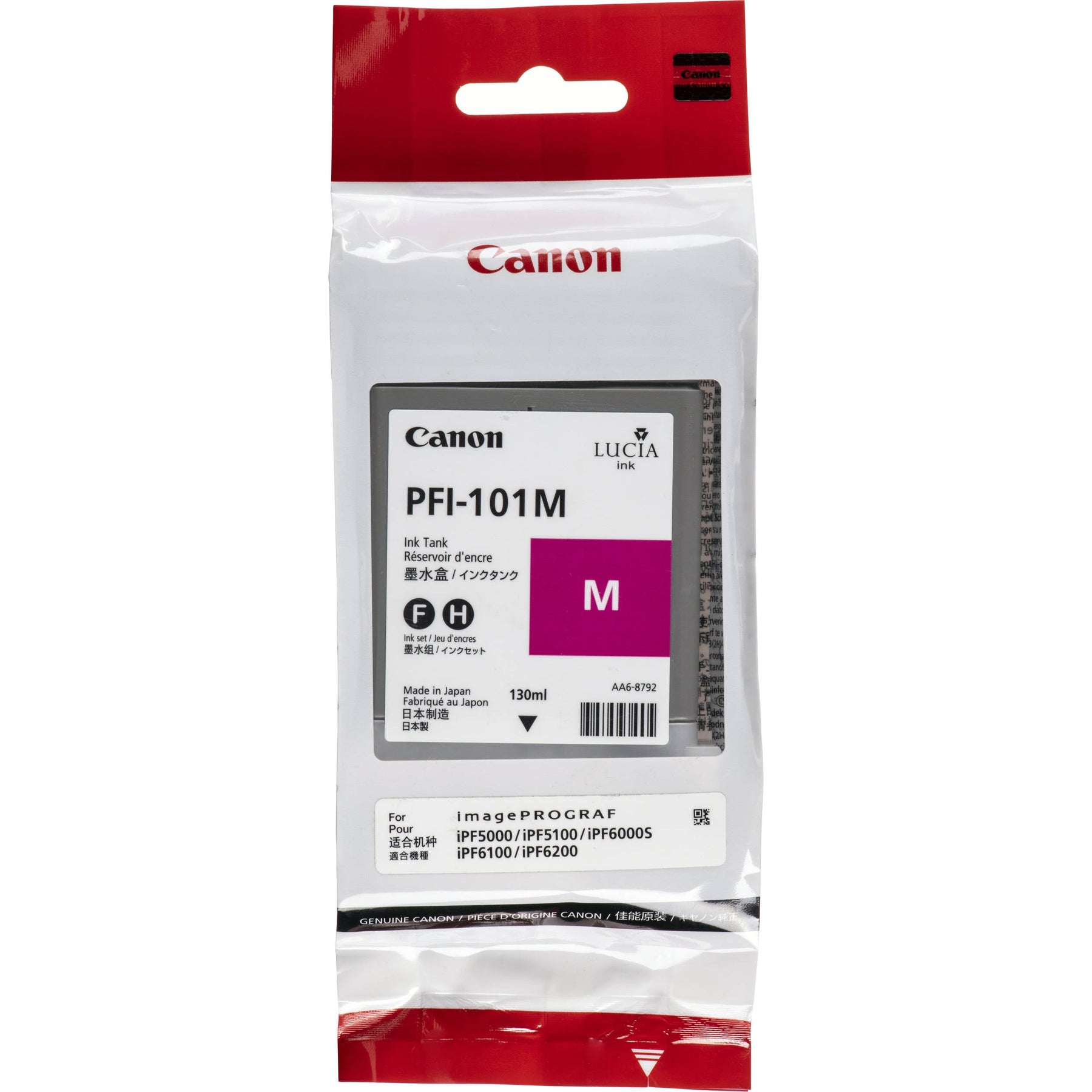 New, Pre-Owned - Canon PFI-101 130mL Magenta Ink Cartridge
