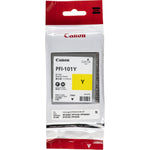 New, Pre-Owned - Canon PFI-101 130mL Yellow Ink Cartridge