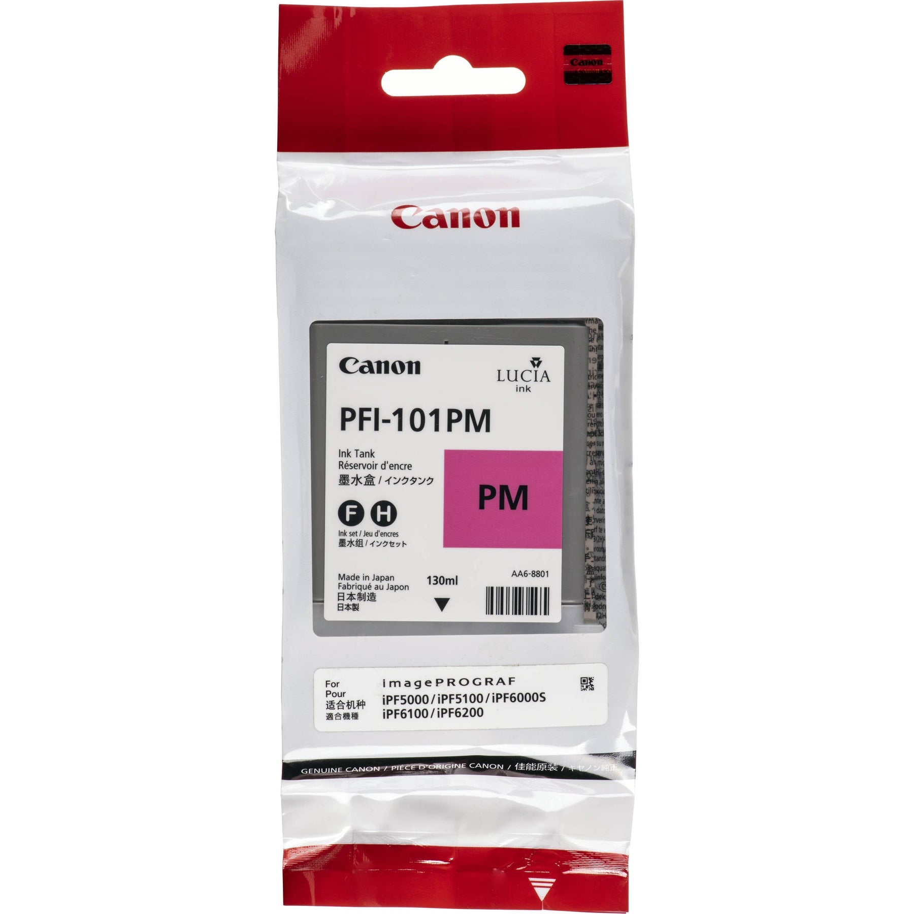 New, Pre-Owned - Canon PFI-101 130mL Photo Magenta Ink Cartridge