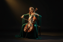 Cherry Blossom Cello Outfit | Pearl Fine Tuners & Brazilwood Bow
