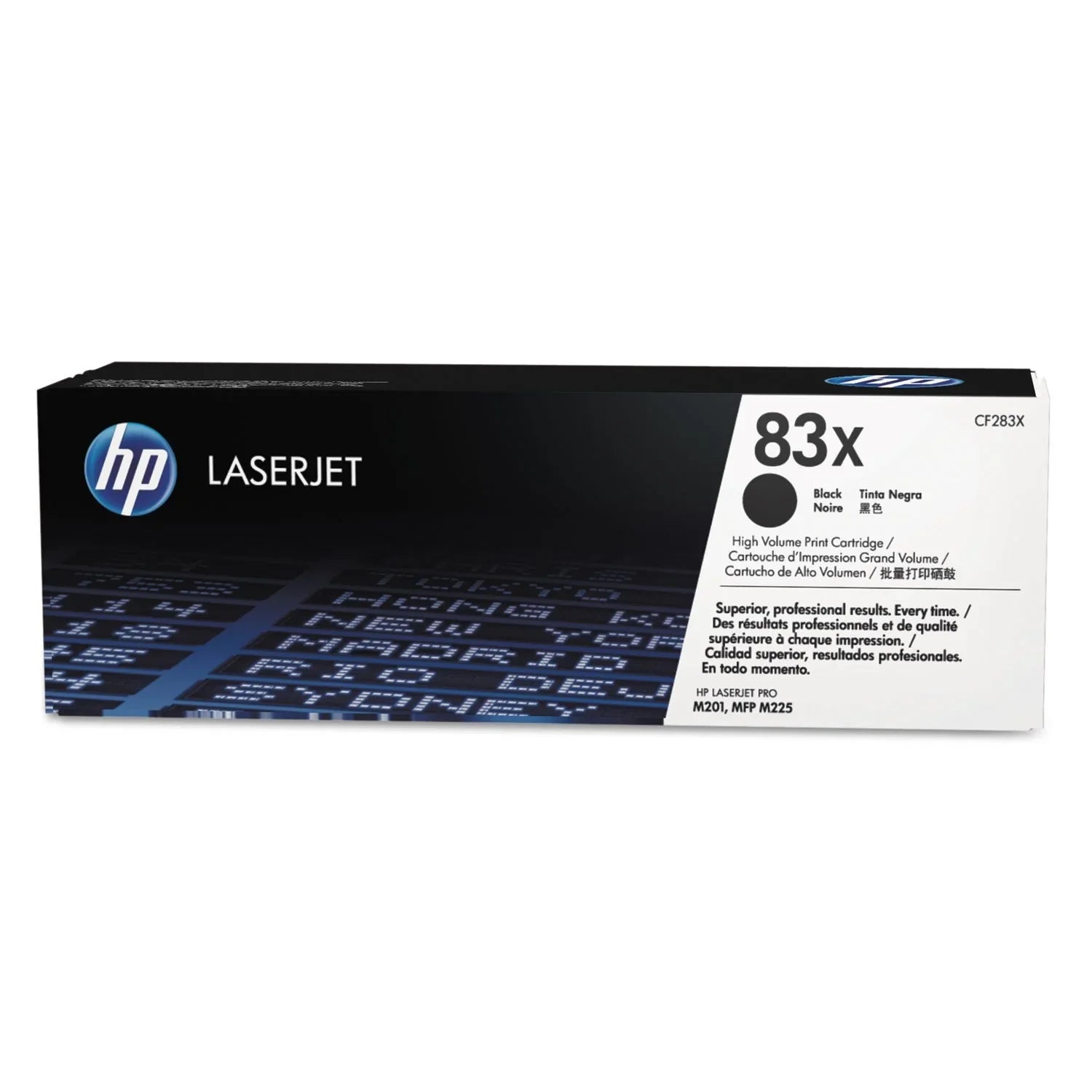 New, Pre-Owned - HP 83X High-Yield Black LaserJet Toner Cartridge, CF283X