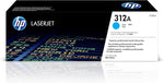 New, Pre-Owned - HP 312A Cyan LaserJet Toner Cartridge, CF381A