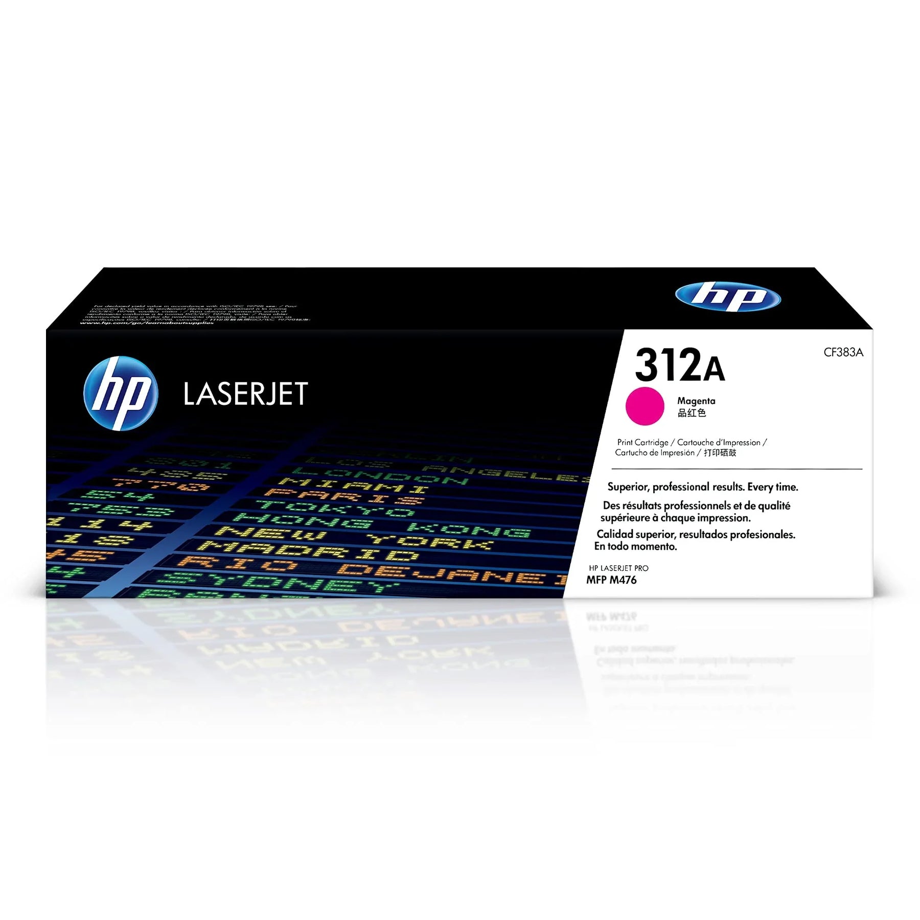 New, Pre-Owned - HP 312A Standard-Yield Magenta Toner Cartridge, CF383A